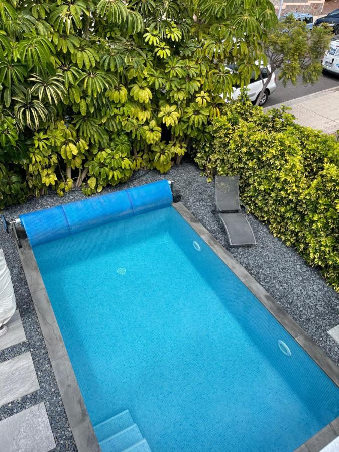 Luxury Villa Tropical Private Heated Pool Лос Кристианос Екстериор снимка